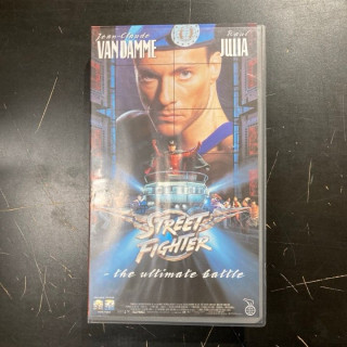 Street Fighter VHS (VG+/VG+) -toiminta-